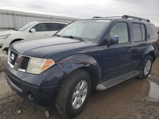 5N1AR18W46C629739 - 2006 NISSAN PATHFINDER LE ლურჯი ფოტო 1