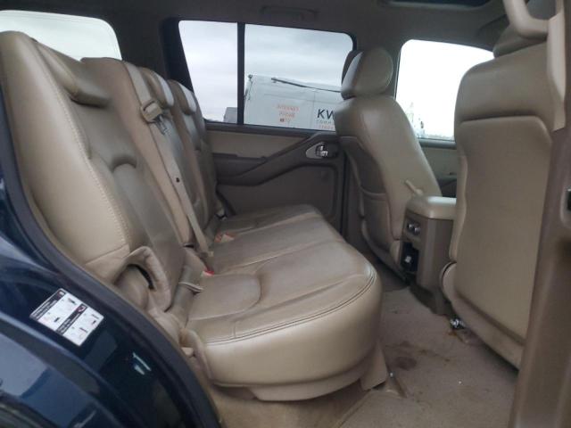 5N1AR18W46C629739 - 2006 NISSAN PATHFINDER LE ლურჯი ფოტო 11