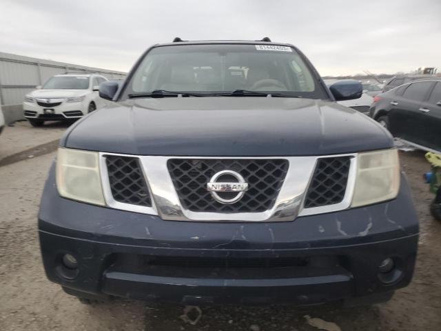 5N1AR18W46C629739 - 2006 NISSAN PATHFINDER LE ლურჯი ფოტო 5