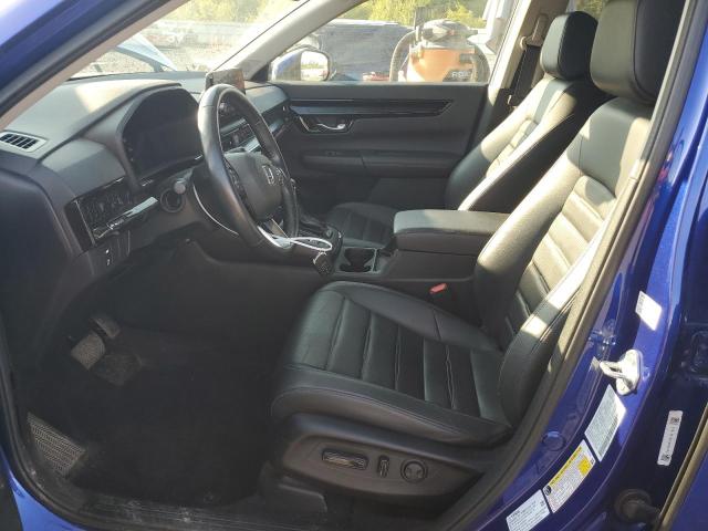 5J6RS4H74PL007630 - 2023 HONDA CR-V EXL Bleu photo 7