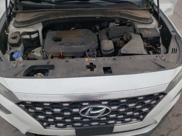 5NMS33AD1KH039976 - 2019 HYUNDAI SANTA FE SEL WHITE photo 12