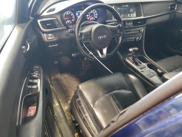 5XXGU4L32GG098635 - 2016 KIA OPTIMA EX 蓝色 照片 8