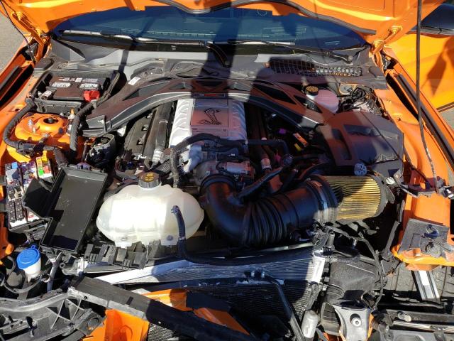 1FA6P8SJ1M5504324 - 2021 FORD MUSTANG SHELBY GT500 ORANGE photo 11