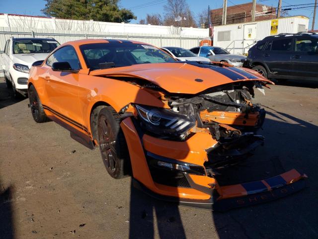 1FA6P8SJ1M5504324 - 2021 FORD MUSTANG SHELBY GT500 ORANGE photo 4