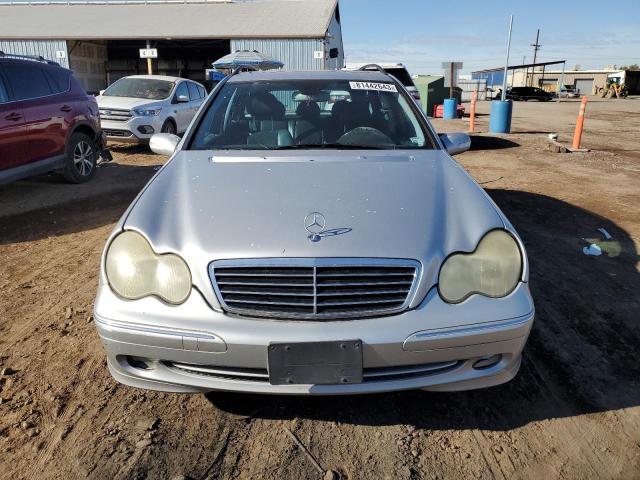 WDBRH64J82F116986 - 2002 MERCEDES-BENZ C 320 SILVER photo 5