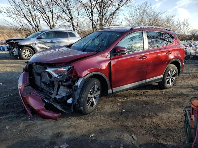 2T3RFREV8JW753898 - 2018 TOYOTA RAV4 ADVENTURE BURGUNDY photo 1