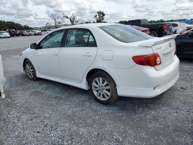 2T1BU40E59C112165 - 2009 TOYOTA COROLLA BASE WHITE photo 2