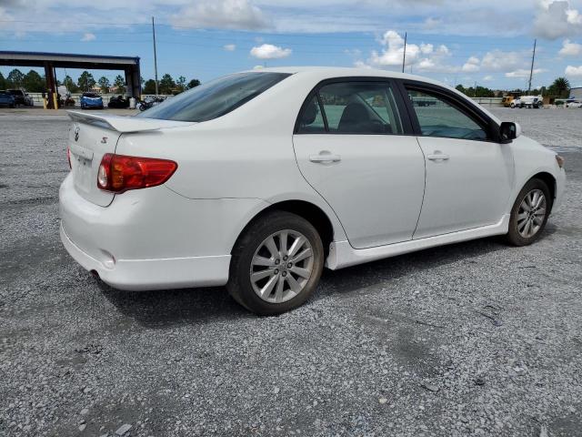 2T1BU40E59C112165 - 2009 TOYOTA COROLLA BASE WHITE photo 3