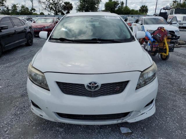 2T1BU40E59C112165 - 2009 TOYOTA COROLLA BASE WHITE photo 5