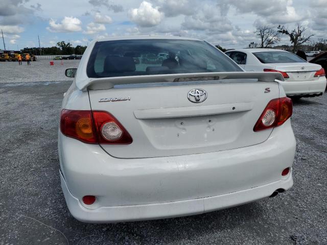 2T1BU40E59C112165 - 2009 TOYOTA COROLLA BASE WHITE photo 6