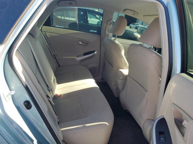 JTDKN3DU2D1686115 - 2013 TOYOTA PRIUS TURQUOISE photo 10