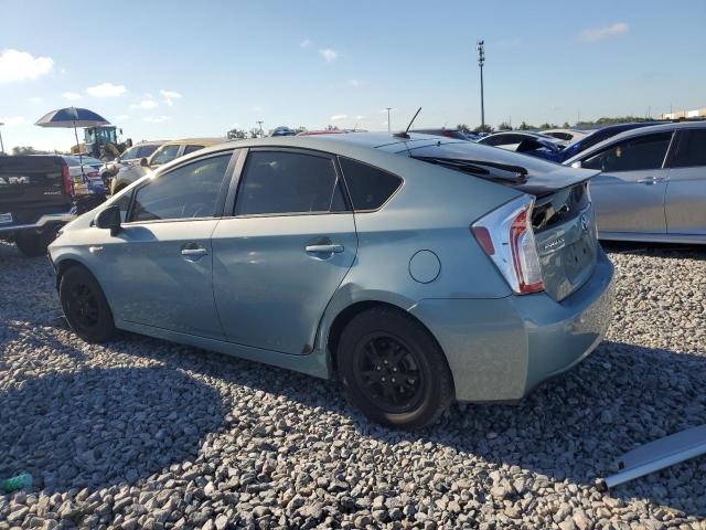JTDKN3DU2D1686115 - 2013 TOYOTA PRIUS TURQUOISE photo 2