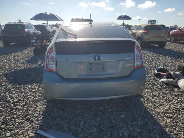 JTDKN3DU2D1686115 - 2013 TOYOTA PRIUS TURQUOISE photo 6