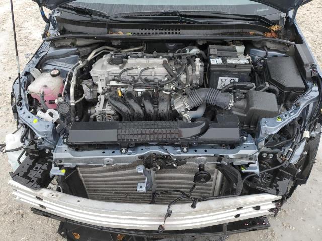 JTDVPMAE2N3022283 - 2022 TOYOTA COROLLA LE BLUE photo 11