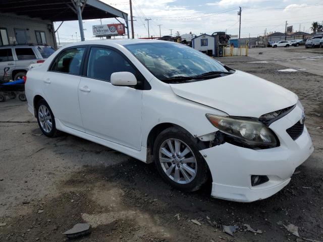 1NXBU4EE9AZ216623 - 2010 TOYOTA COROLLA BASE Սպիտակ լուսանկար 4
