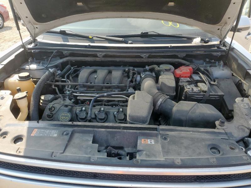 2FMGK5D85JBA02702 - 2018 FORD FLEX LIMITED Argent photo 12