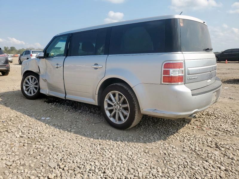 2FMGK5D85JBA02702 - 2018 FORD FLEX LIMITED Argent photo 2