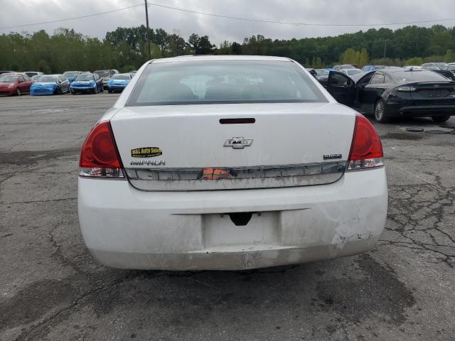 2G1WF5EKXB1151959 - 2011 CHEVROLET IMPALA LS WHITE photo 6