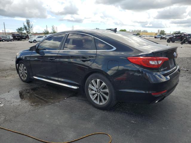 5NPE34AF9HH469769 - 2017 HYUNDAI SONATA SPORT BLACK photo 2