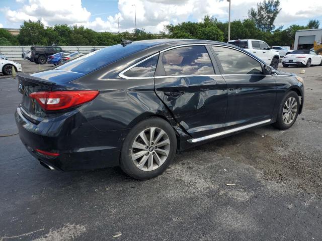 5NPE34AF9HH469769 - 2017 HYUNDAI SONATA SPORT BLACK photo 3
