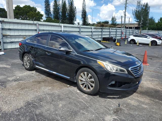 5NPE34AF9HH469769 - 2017 HYUNDAI SONATA SPORT BLACK photo 4