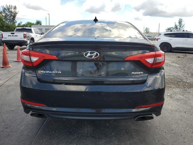 5NPE34AF9HH469769 - 2017 HYUNDAI SONATA SPORT BLACK photo 6