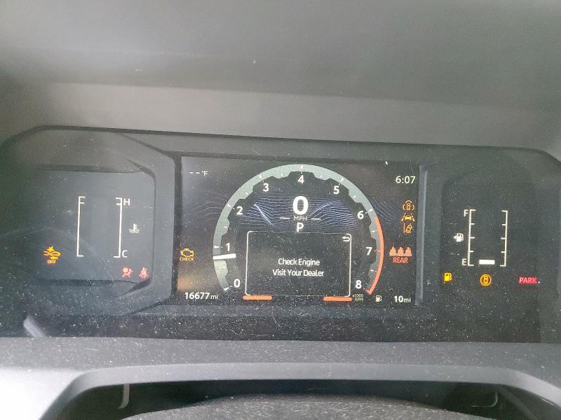 3TMKB5FN9RM012984 - 2024 TOYOTA TACOMA DOUBLE CAB Blanc photo 9