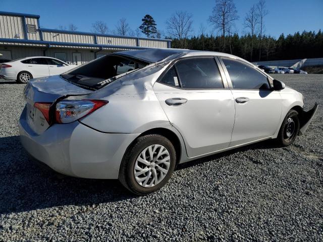 5YFBURHE2HP718166 - 2017 TOYOTA COROLLA L SILVER photo 3