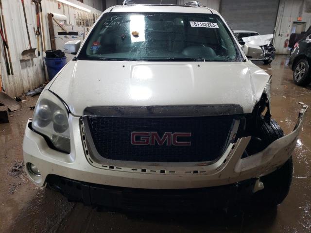 1GKER33717J160225 - 2007 GMC ACADIA SLT-2 WHITE photo 5