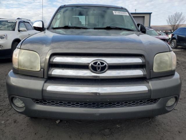 5TBBT44185S467206 - 2005 TOYOTA TUNDRA ACCESS CAB SR5 GRAY photo 5