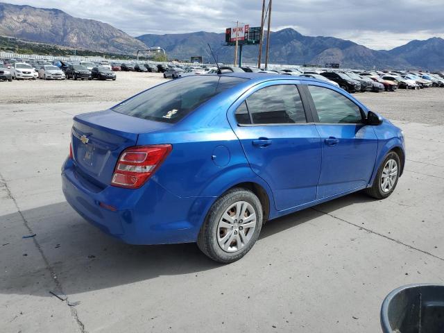 1G1JB5SH5H4159107 - 2017 CHEVROLET SONIC LS 蓝色 照片 3