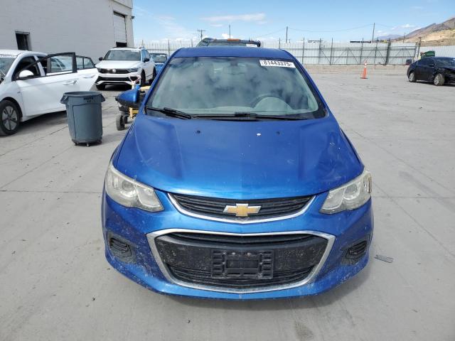 1G1JB5SH5H4159107 - 2017 CHEVROLET SONIC LS 蓝色 照片 5