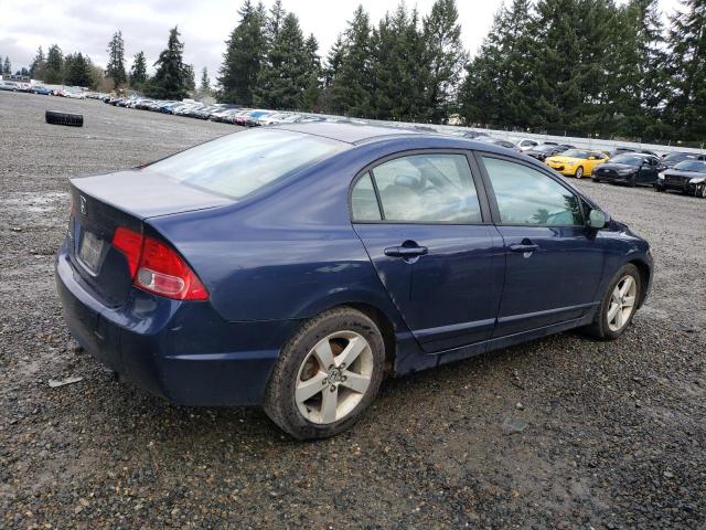 1HGFA16826L007177 - 2006 HONDA CIVIC EX BLUE photo 3