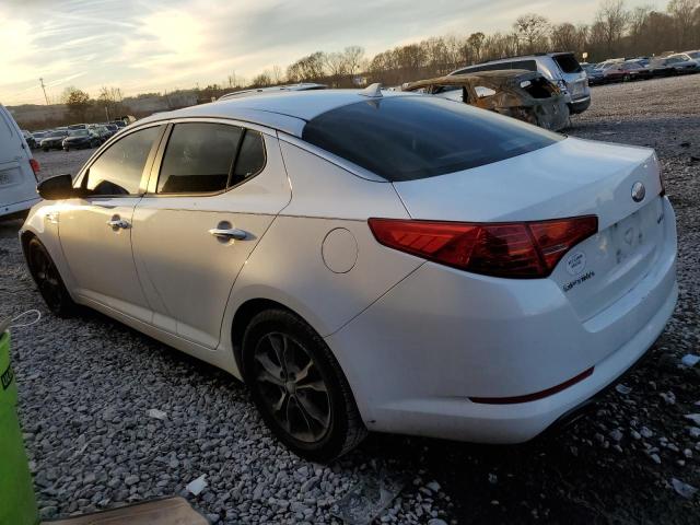 5XXGN4A79DG234032 - 2013 KIA OPTIMA EX WHITE photo 2