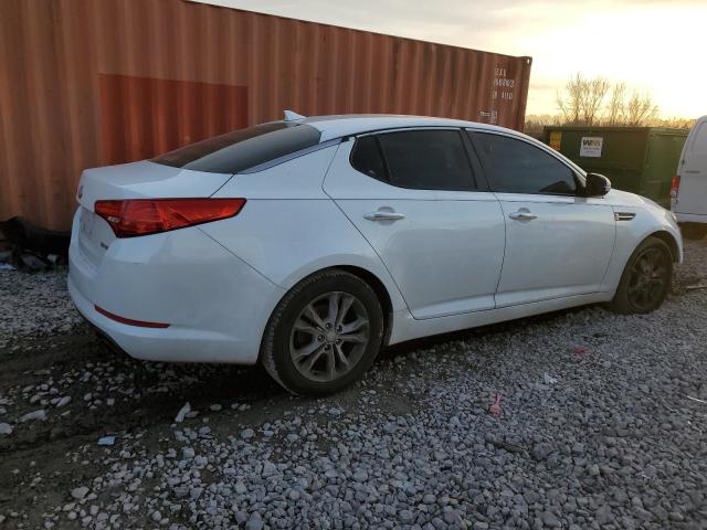 5XXGN4A79DG234032 - 2013 KIA OPTIMA EX WHITE photo 3