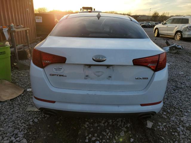 5XXGN4A79DG234032 - 2013 KIA OPTIMA EX WHITE photo 6