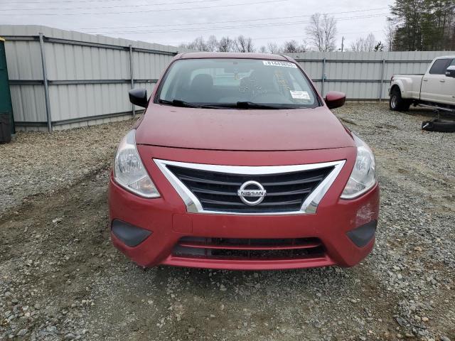 3N1CN7AP7KL841700 - 2019 NISSAN VERSA S BURGUNDY photo 5