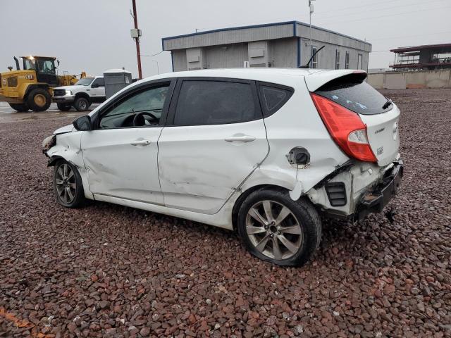 KMHCU5AE5CU013876 - 2012 HYUNDAI ACCENT GLS WHITE photo 2