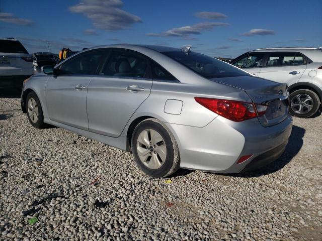 5NPEB4ACXEH811931 - 2014 HYUNDAI SONATA GLS SILVER photo 2