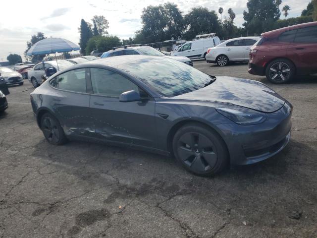 5YJ3E1EA8PF396776 - 2023 TESLA MODEL 3 ნაცრისფერი ფოტო 4