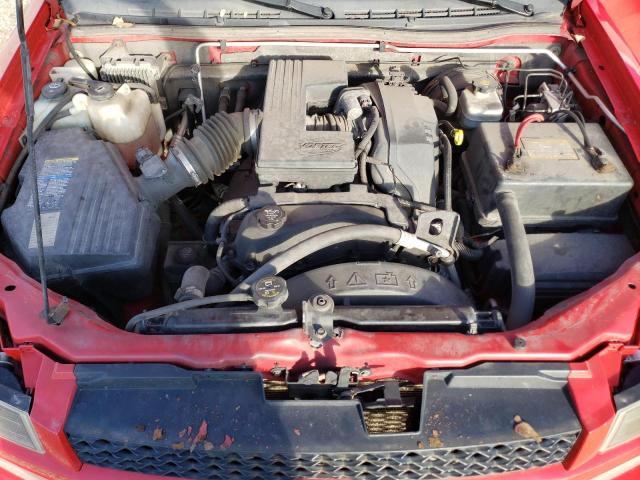 1GCCS136X48221366 - 2004 CHEVROLET COLORADO RED photo 11