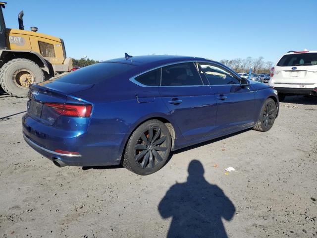 WAUBNCF50JA015119 - 2018 AUDI A5 PREMIUM PLUS BLUE photo 3