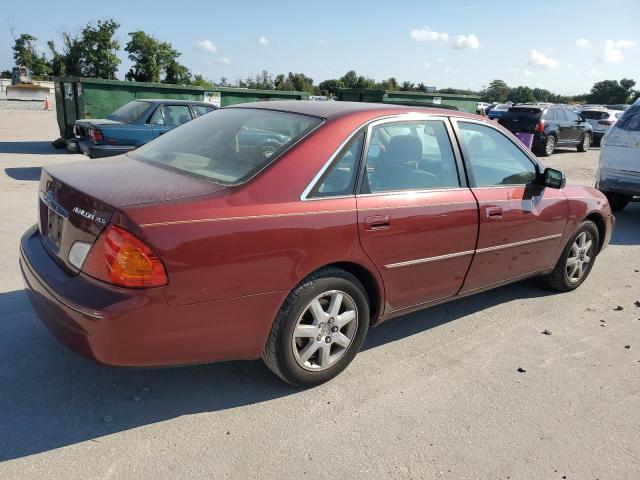 4T1BF28B42U234819 - 2002 TOYOTA AVALON XL Бордовый фото 3
