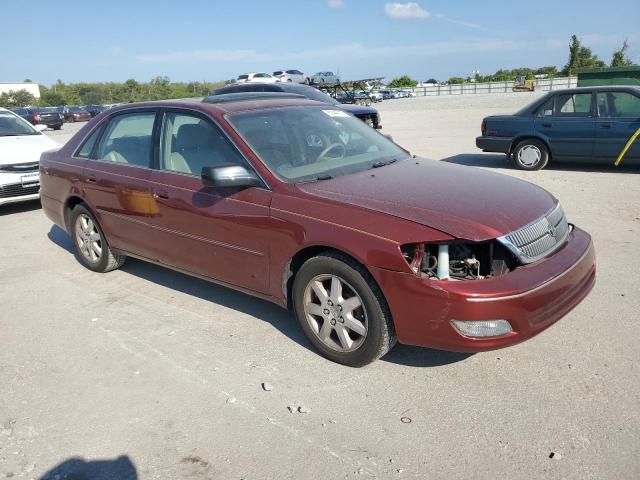 4T1BF28B42U234819 - 2002 TOYOTA AVALON XL Бордовый фото 4