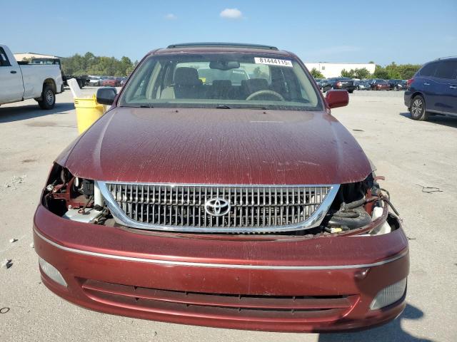 4T1BF28B42U234819 - 2002 TOYOTA AVALON XL Бордовый фото 5