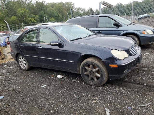 WDBRF64J61F024215 - 2001 MERCEDES-BENZ C 320 蓝色 照片 4
