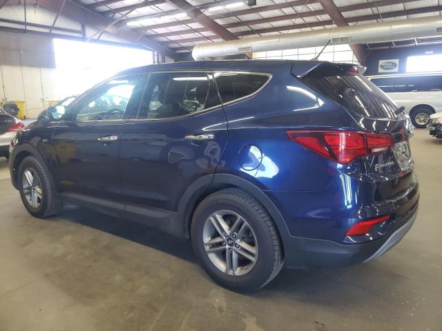 5XYZTDLB6JG562371 - 2018 HYUNDAI SANTA FE S Bleu photo 2