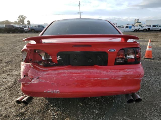 1FAFP42X1WF113314 - 1998 FORD MUSTANG GT RED photo 6