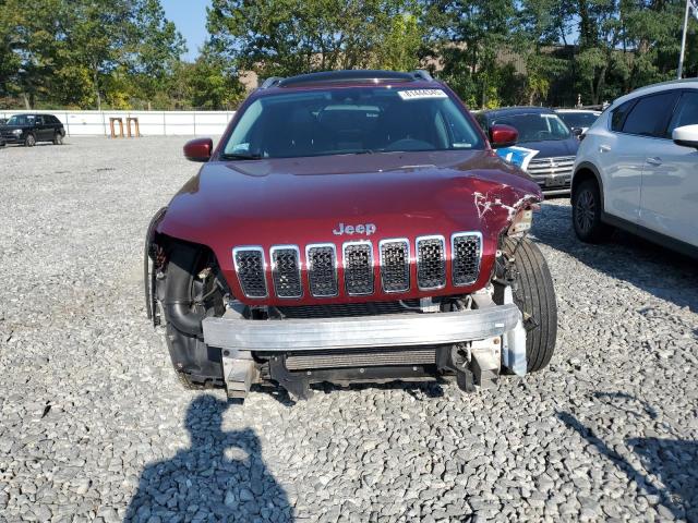1C4PJMDN6KD189306 - 2019 JEEP CHEROKEE LIMITED Czerwony zdjęcie 5