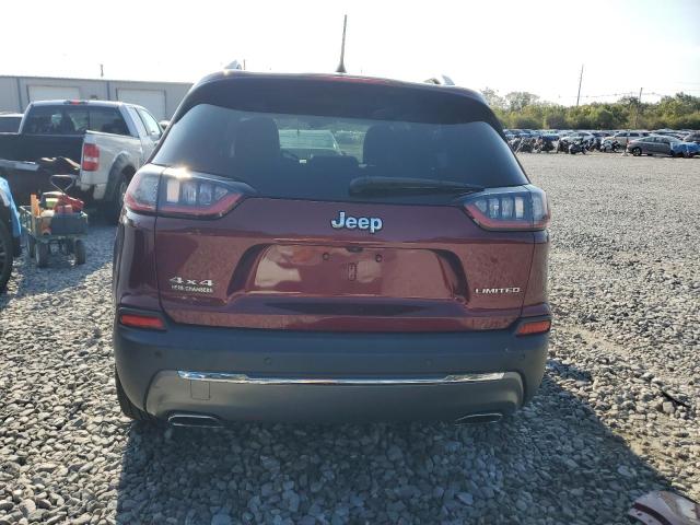 1C4PJMDN6KD189306 - 2019 JEEP CHEROKEE LIMITED Czerwony zdjęcie 6